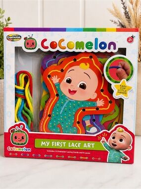 CoComelon My First Lace Art - Rainbow Lacing Toy
